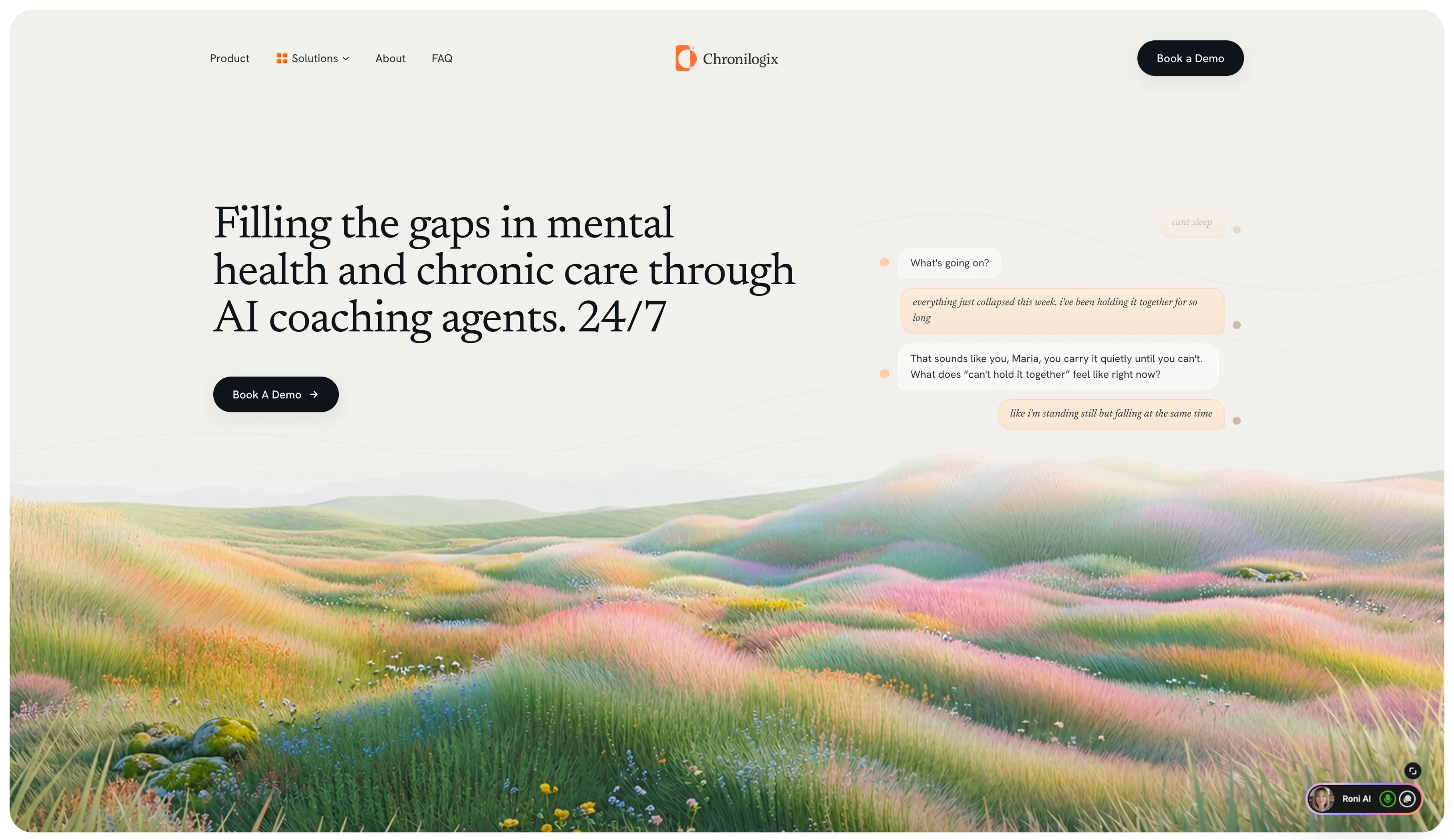 Chronilogix AI — Health-Coaching Platform